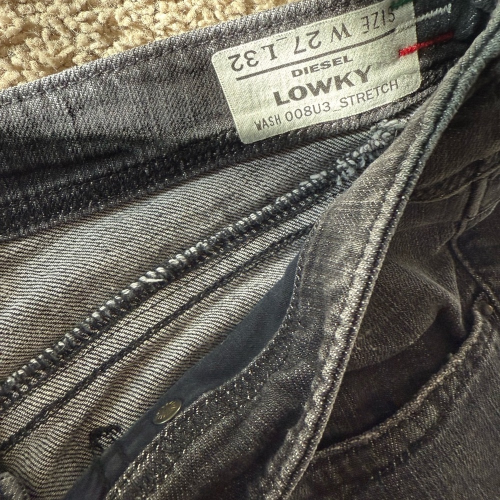 Diesel Lowky Charcoal womens Jeans